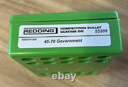 Redding Reloading Dies, Competition Bullet Seating Die, 45-70, # 55209, RD-101