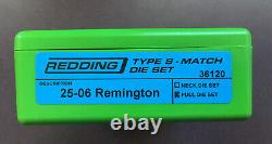 Redding Type-S Match Full Die Set. 25-06 Remington (36120)