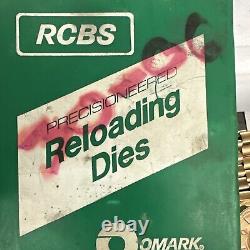 Reloading Dies RCBS 45,223,40 S/w 357,38 Lot Of 9 Boxes Grouping