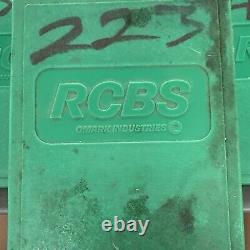 Reloading Dies RCBS 45,223,40 S/w 357,38 Lot Of 9 Boxes Grouping