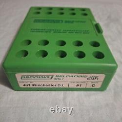 Vintage Redding Reloading Dies 401 Winchester S. L